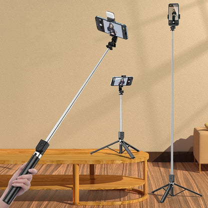 1.6m Selfie Stick Live Streaming Tripod